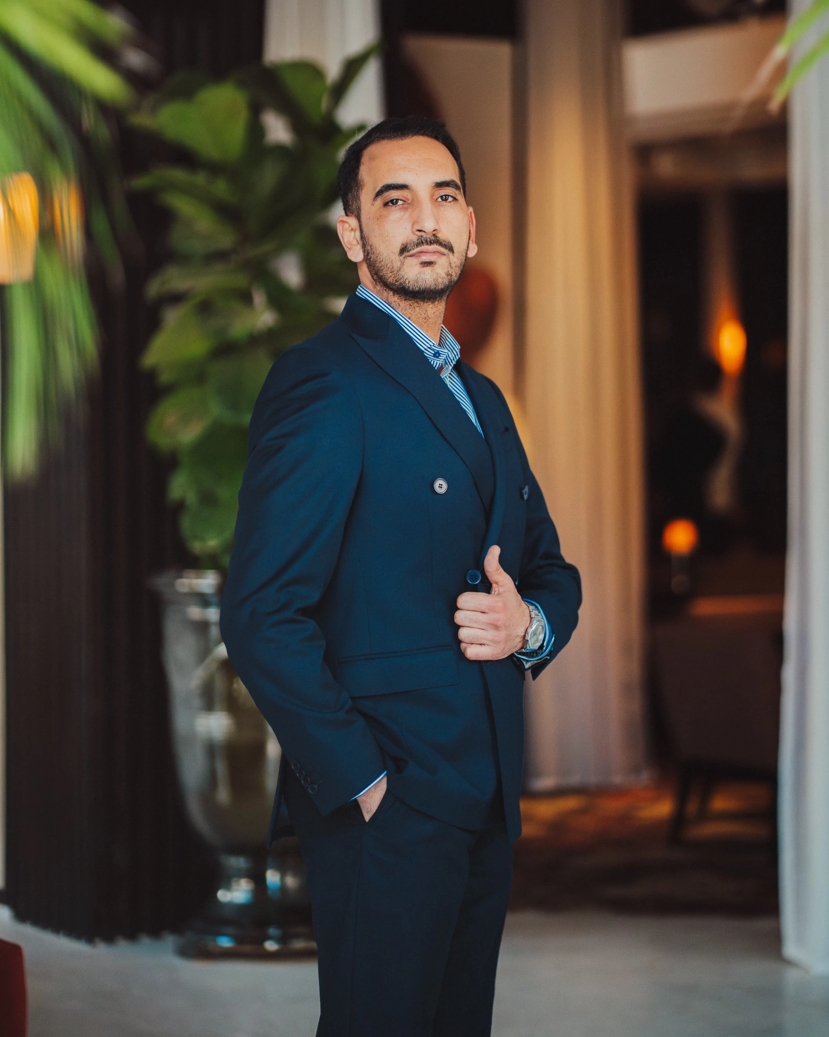 Aissam Eddalili, Sales Manager à la Villa Chakamani, à Marrakech